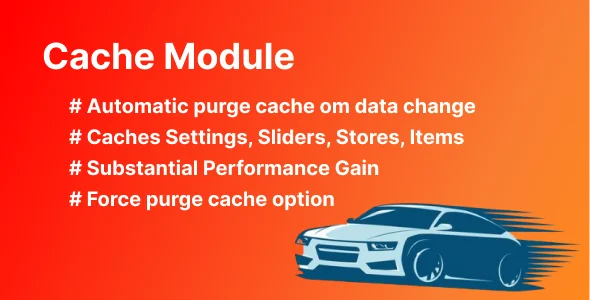 Cache Module for Foodoma